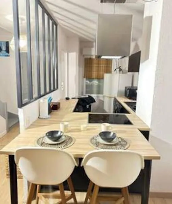 La Parenthese Neuvilloise Maison Prox Lyon Wifi Fibre Neuville-sur-Saone Apartment